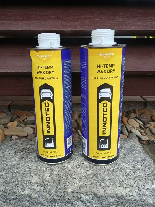 Wosk do konserwacji  podwozia Innotec dry wax  bezbarwny