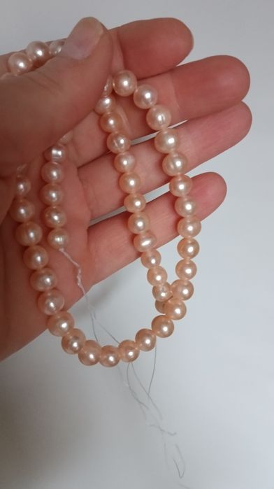 Бусы из нат.речного жемчуга