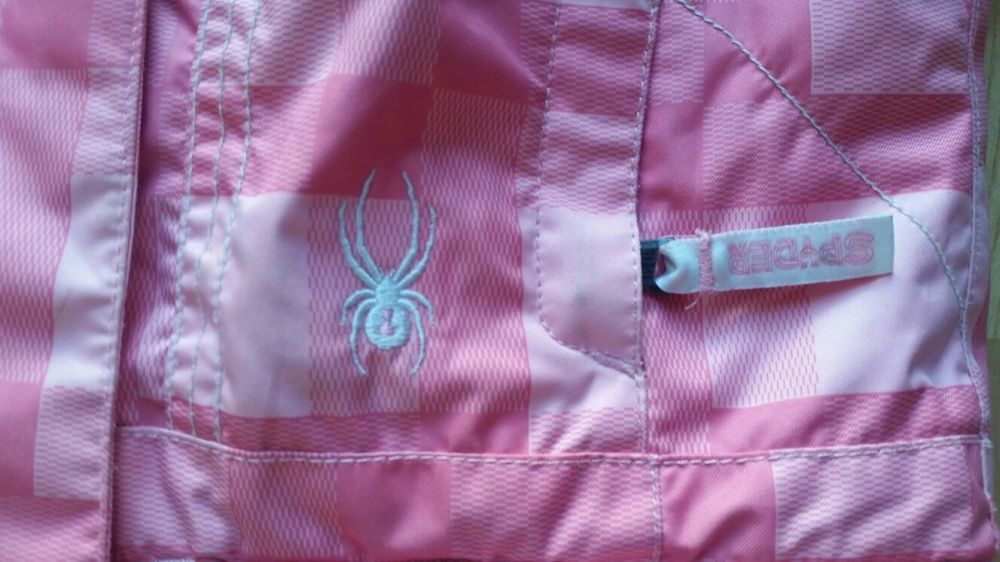 Kurtka narciarska SPIDER 86-104cm dziewczynka JAK NOWA!