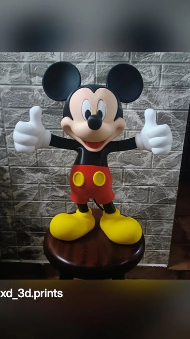 Mickey em impressão 3d