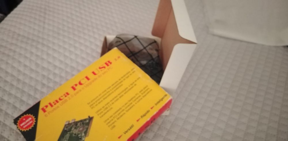 Placa PCI com 6 USB 2.0 NTech64551529427971121