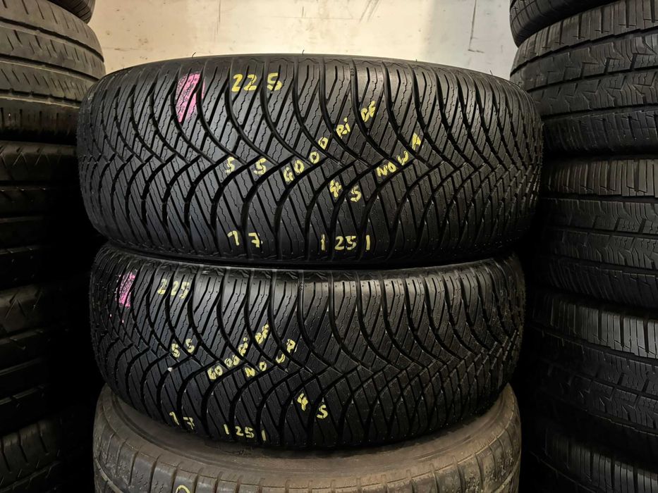 2X OPONY CAŁOROCZNE 225/55R17 101W Goodride All Season Elite Z-401 XL Rant Ochronny 7.8MM 2025R NOWE!
