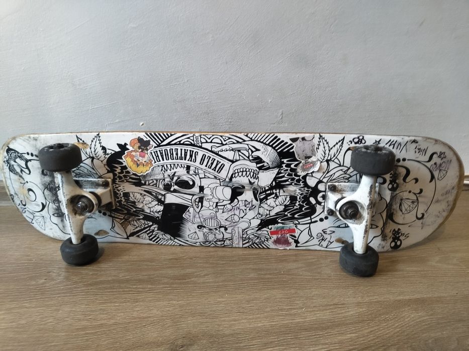 Deskorolka Oxelo, używana lecz sprawna