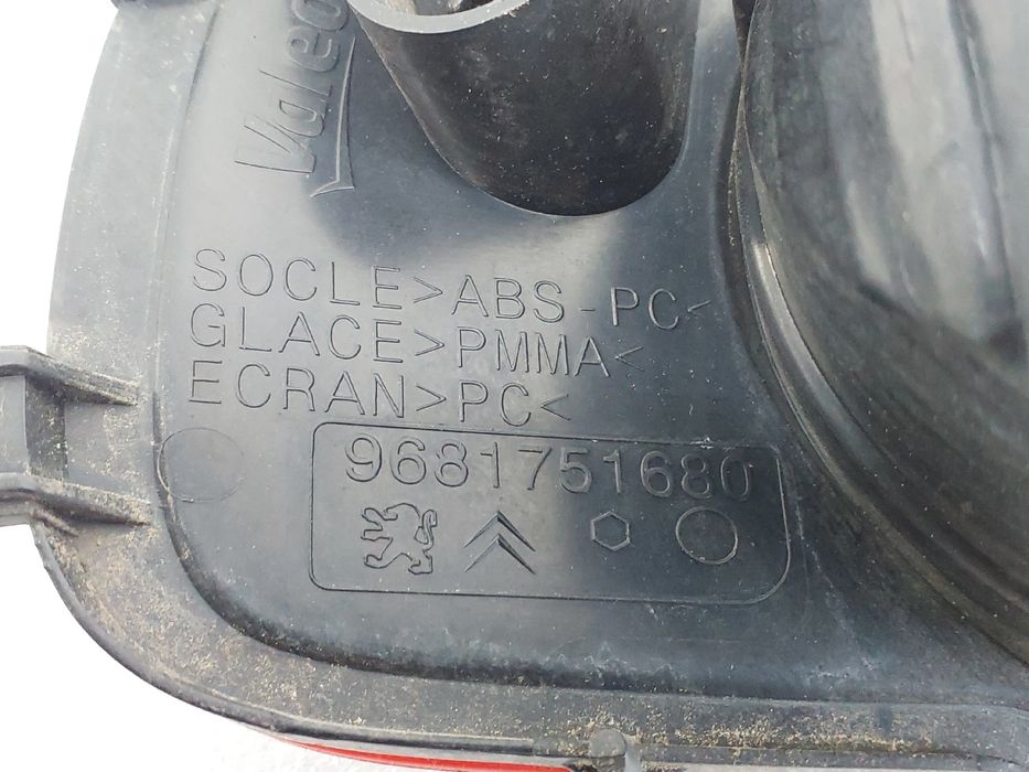 Luz da marcha atrás CITROËN C3 Picasso (SH_)