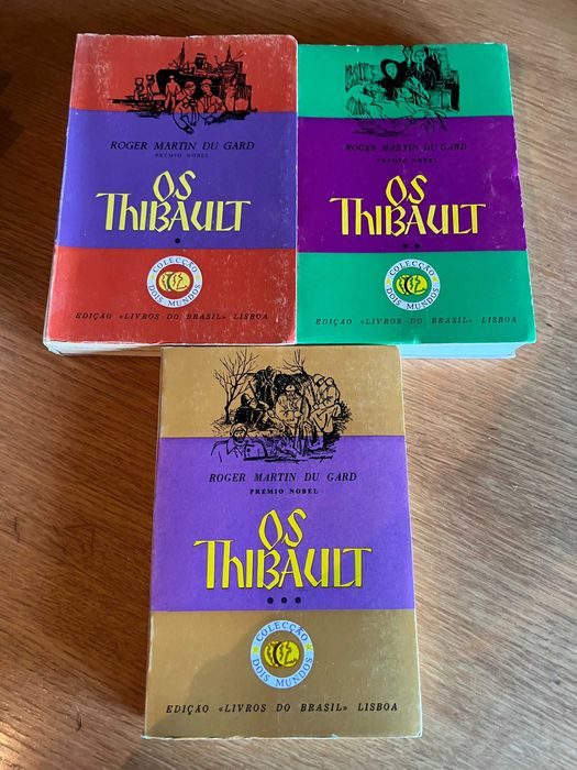 OS THIBAULT    volumes 1, 2 e 3     Roger Martin du Gard