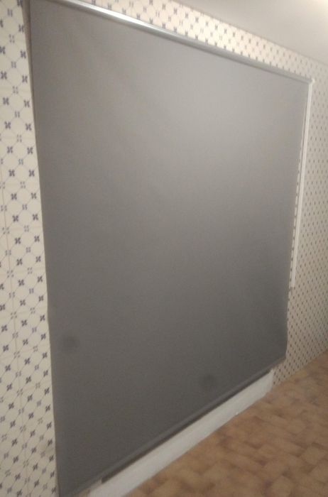 Estore de correr opaco, cinza