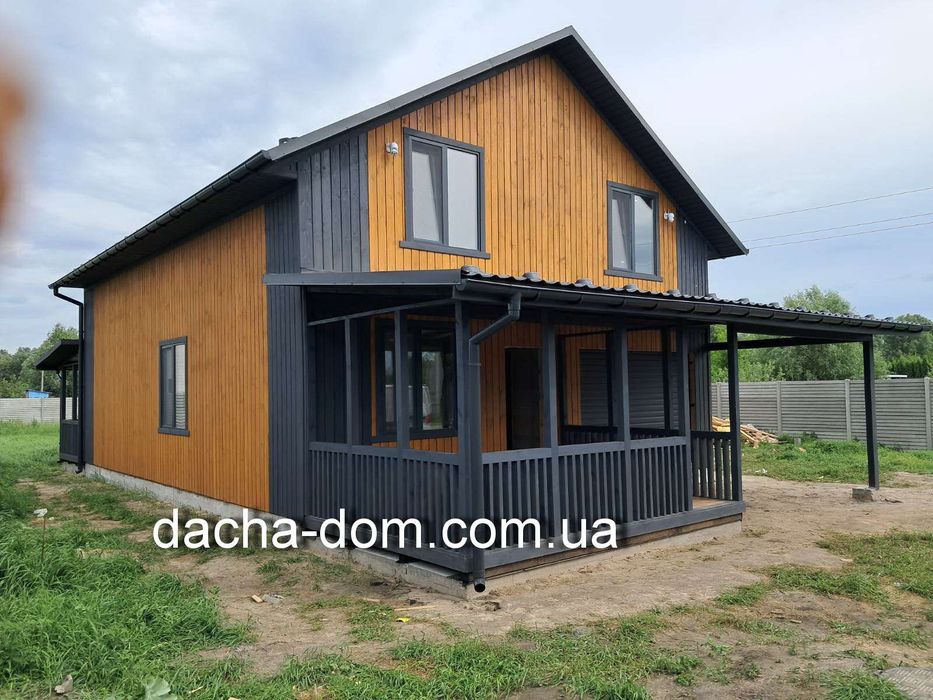 Каркасные дачные домики! От 3500 грн. м/кв. И зимой.