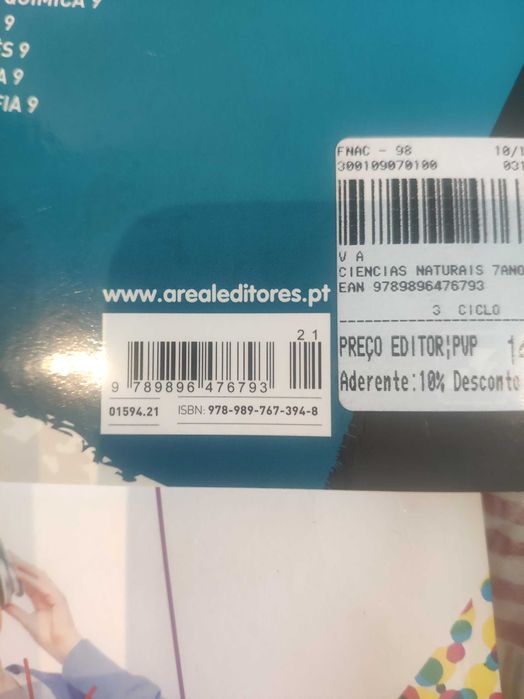 7⁰ Ano Ciências Naturais Preparar os Testes