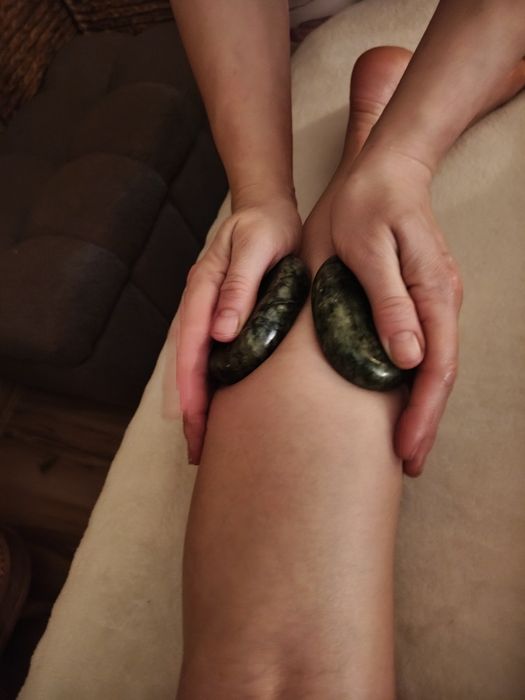 Masaż klasyczny, bańką chińską, korugi