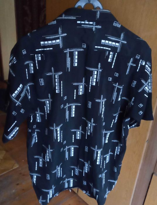 Koszula męska czarna - rozmiar L