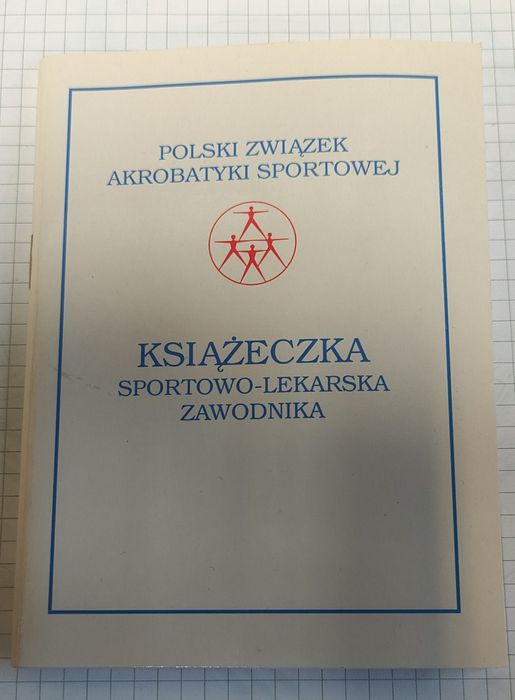 Książeczka sportowo lekarska