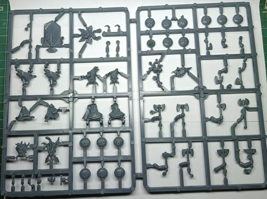 4x Dwarf Warrior Dwarven Mountain Holds Warhammer The Old World Ramki