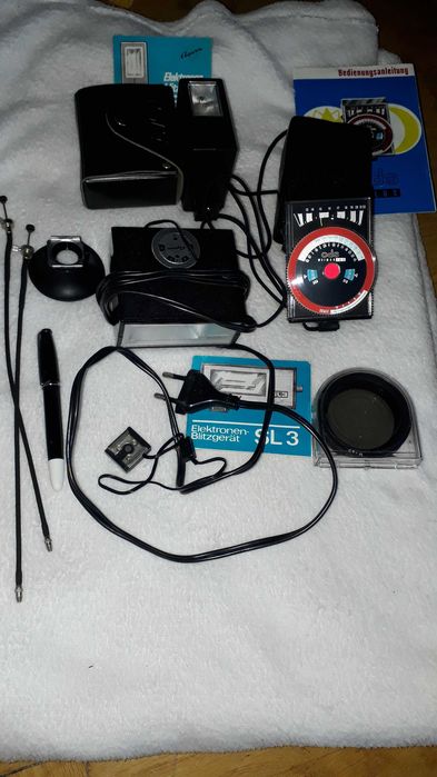 Aparaty fotograficzne, obiektywy, powiększalnik Beta dla kolekcjonera