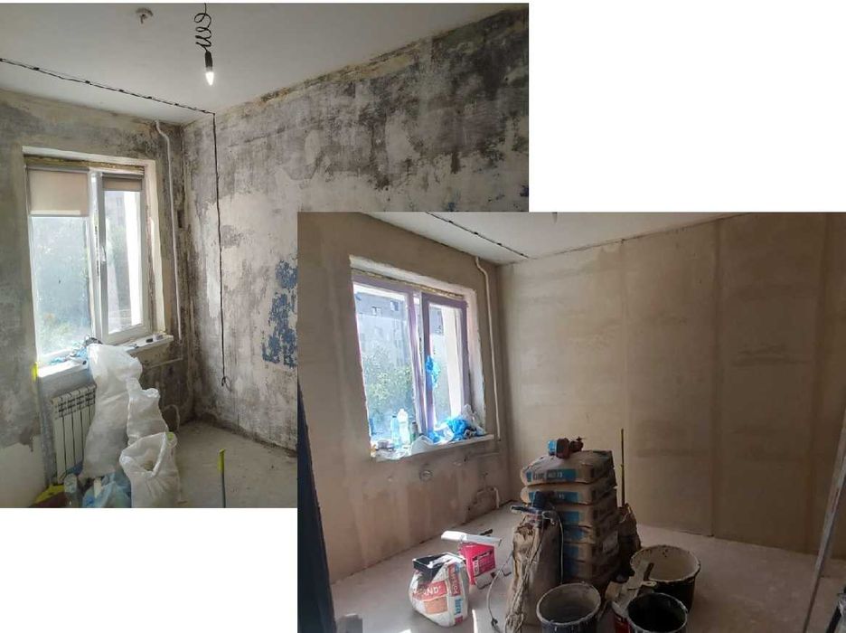 Ремонт під ключ. Штукатурка, малярні роботи, Декоративна штукатурка,