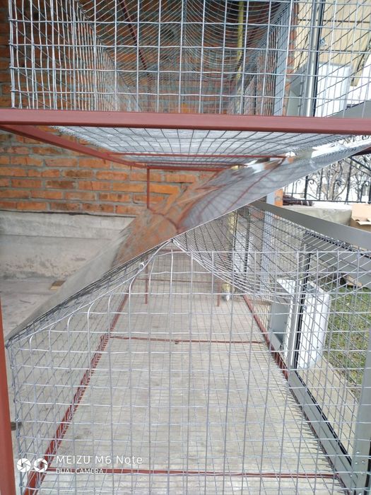 Клітка для кролів, нутрій