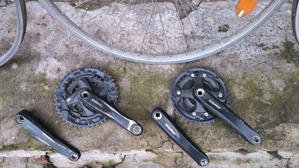 Велозапчасти. Колеса,руль,шатуны