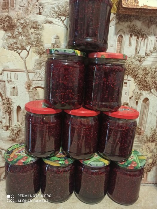 Щавель. Малинове варення