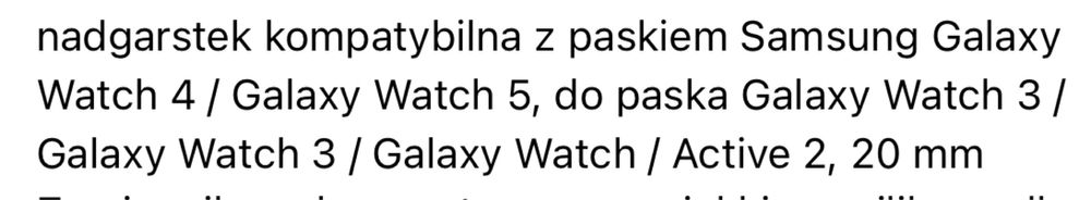 Nowe paski do zegarka
