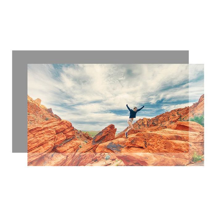 Світловідбиваюча тканина для екрану TouYinger 72" (*У наявності*)