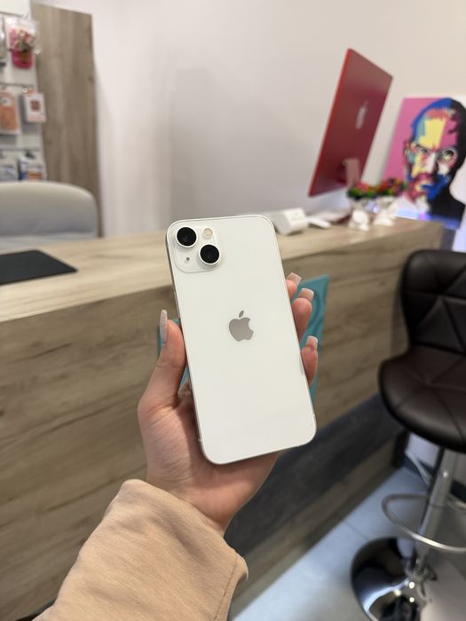 Iphone 13 128 Gb White 100% Акб Розстрочка Обмін Магазин