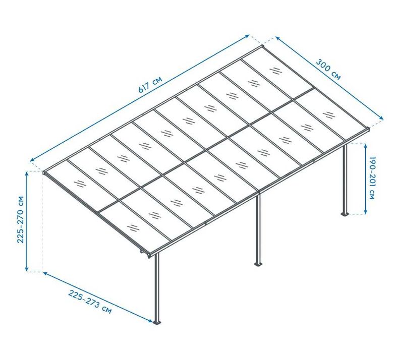 Zadaszenie tarasu 3x3 wiata 3x4,3 altana 3x5,5 czarna 3x6 m biała