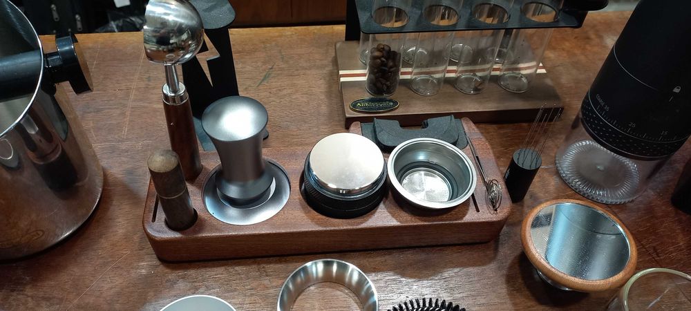 Máquina de café Muitos acessórios