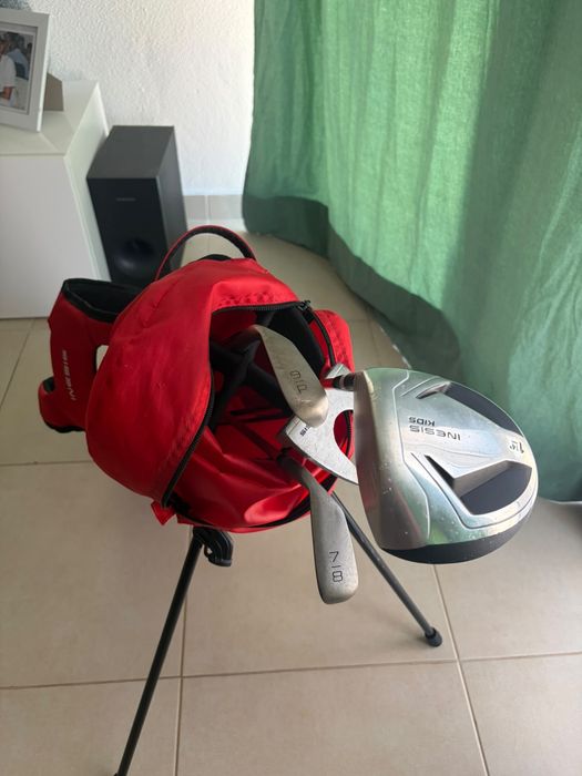 Conjunto de golfe para crianca