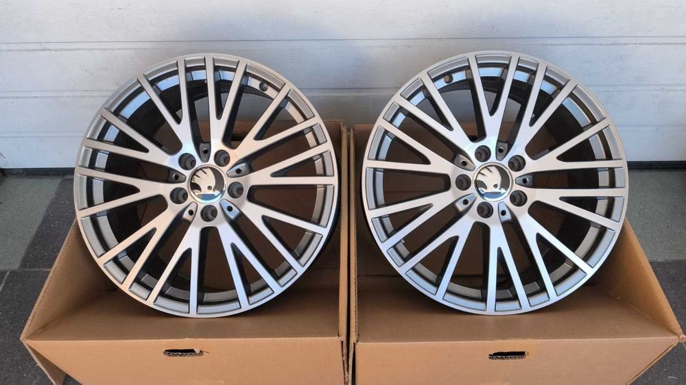Felgi aluminiowe Skoda Octavia MK4 Vw Audi 18" 5x112 Et49 (OL763F)