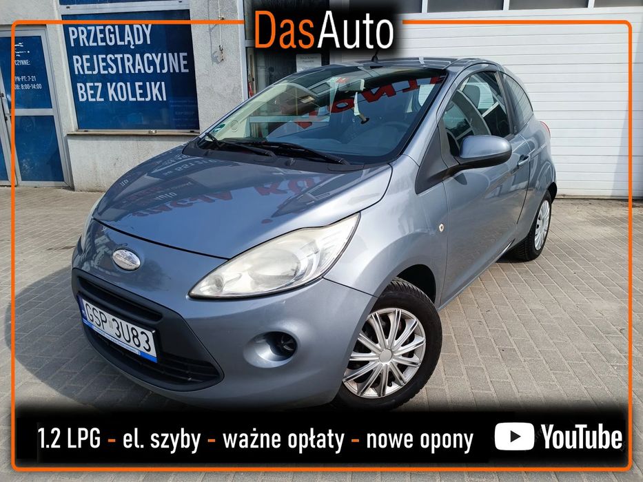 Ford KA 1.2 benzyna + LPG - zarejestrowany - ważne opłaty - FILM