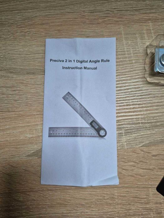 Цифровий транспортир Preciva з екраном HOLD