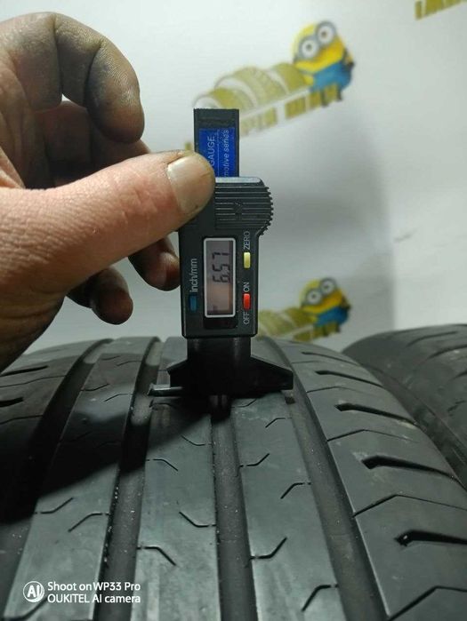 Шини Continental 215/55R17. 4шт. Літо 2024р (0536)