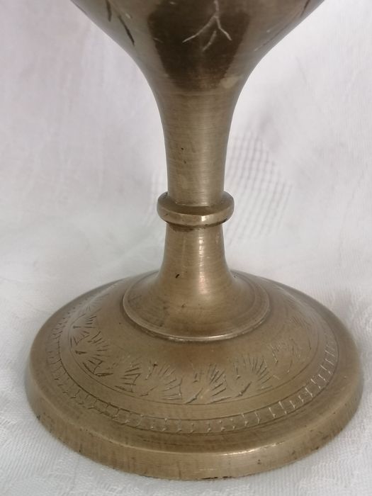 Jarra decorativa bronze  22cm