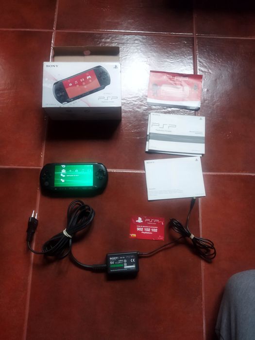 Consola Sony PSP psp original, nova na caixa e acessórios desbloqueada