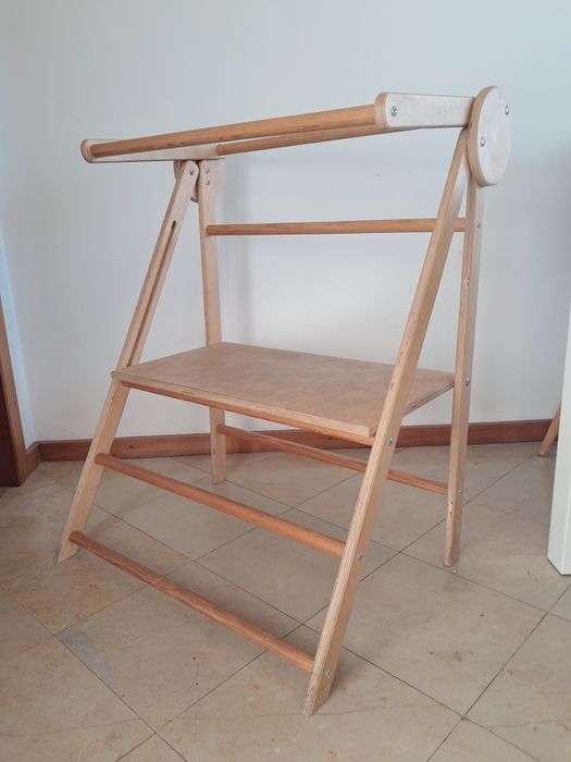Torre de aprendizagem dupla dobrável