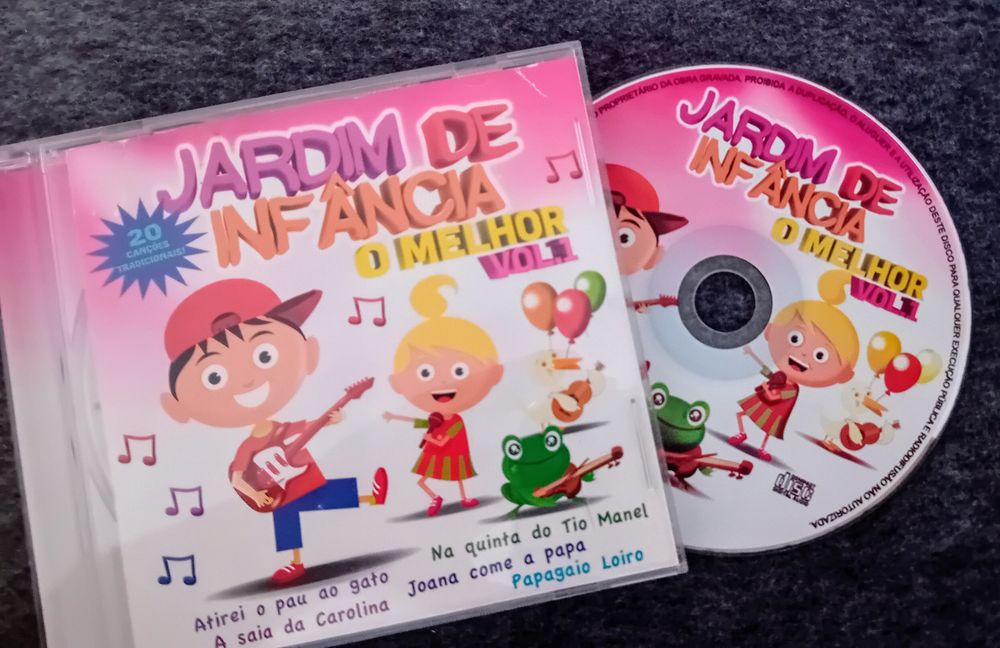 CD música para crianças