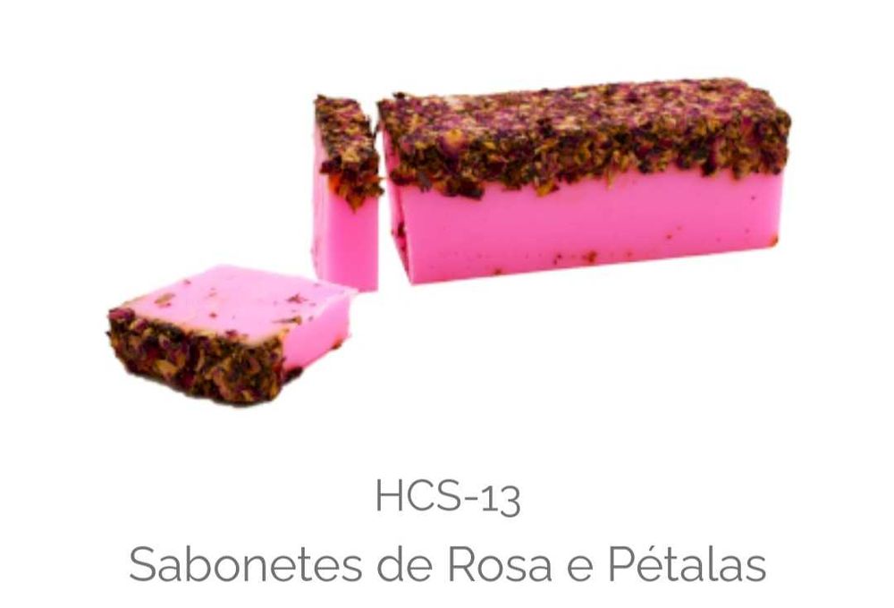 Barra de sabonete artesanal