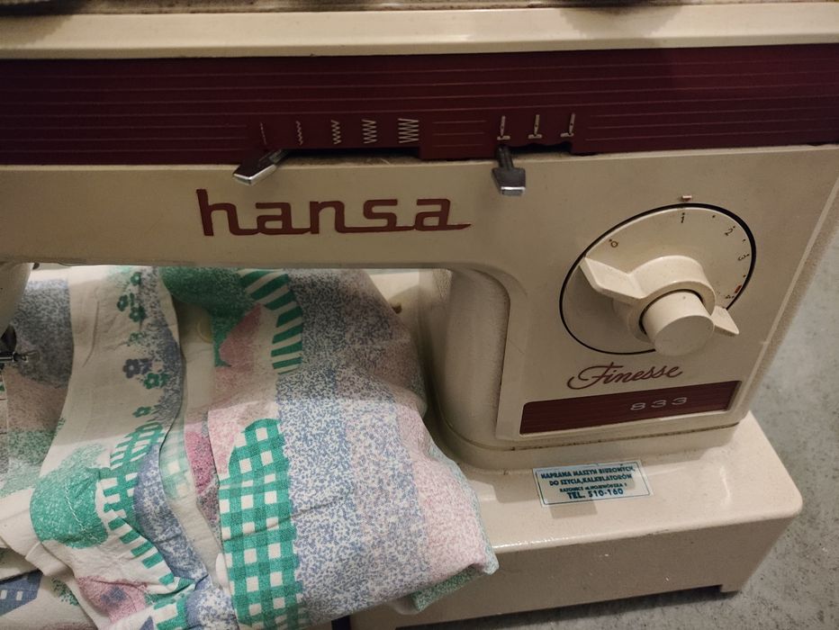 Maszyna do szycia Łucznik Hansen Finesse 833