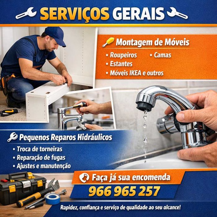 Serviços gerais ao Domicílio