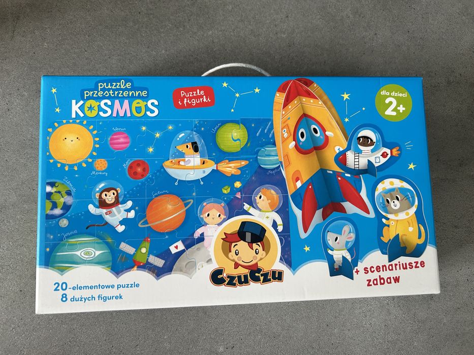 CzuCzu puzzle 2+ przestrzenne kosmos
