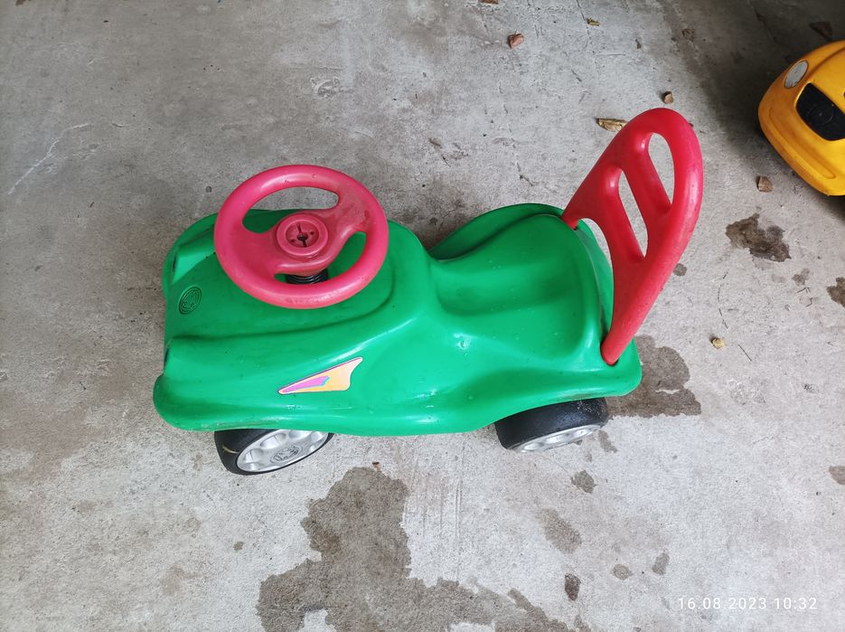 Samochód jezdzik, odpychający