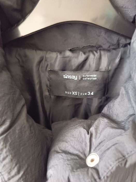 Pikowana kurtka puffer r. XS przejściowa