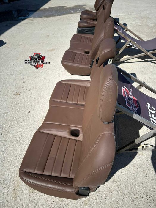 FOTELE Oryginalne Zestaw Skóra TYLNE TYŁ Mercedes X