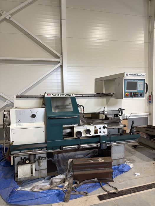MONFORTS KNC 3 – tokarka CNC/cyklowa – Siemens