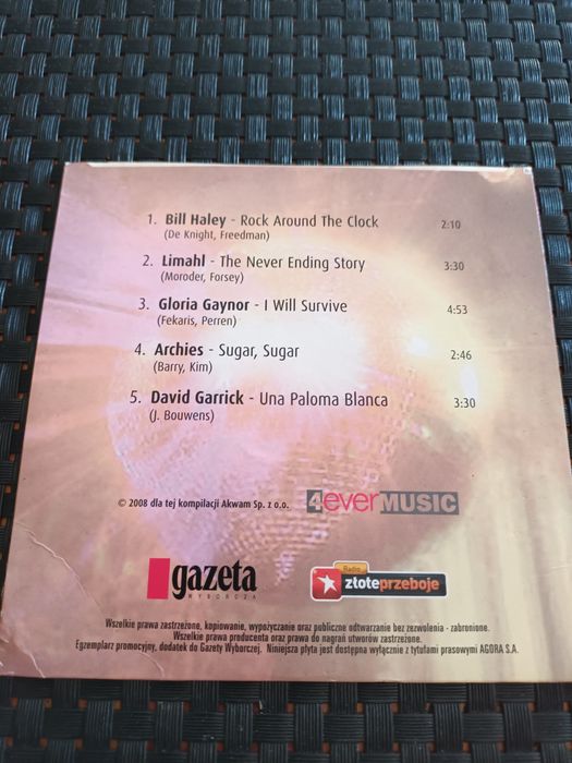Pożegnanie karnawału 2008 rok płyta cd