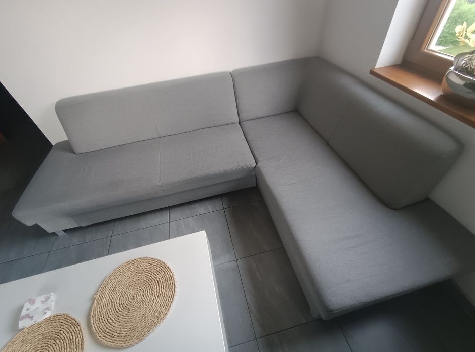 Narożnik z funkcją spania