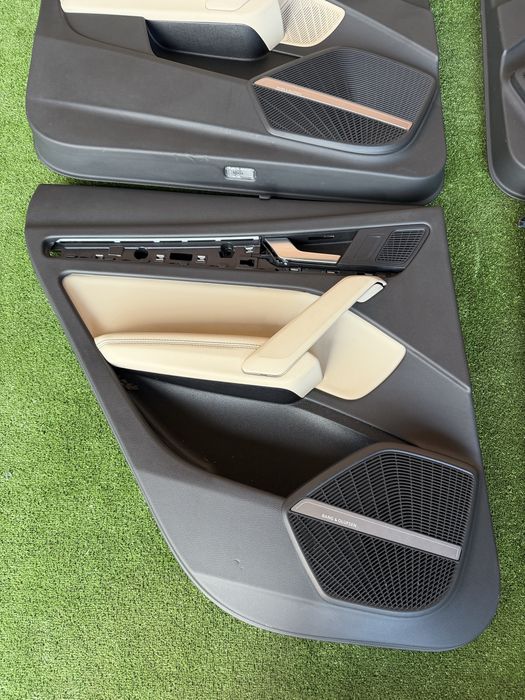 Audi q5 80a 80а 2017-2024 карти обшика дверей пластік