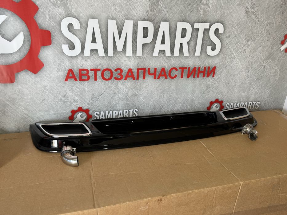 Продам задний бампер губу Volkswagen Tiguan R-Line Задний бампер губа