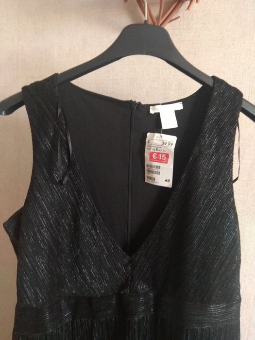 H&M Mama czarna sukienka