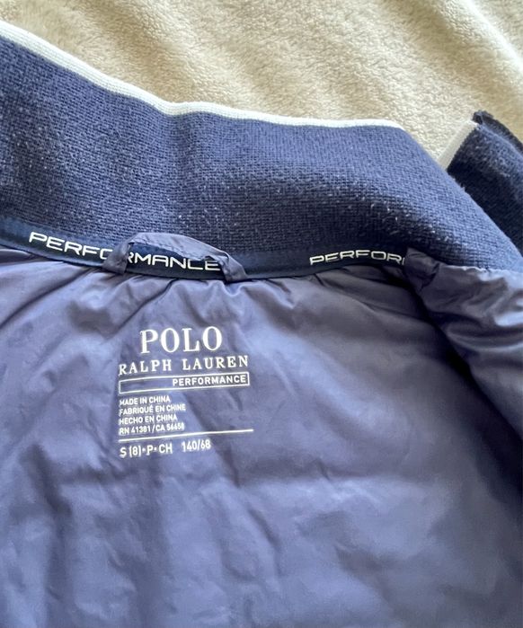 Спортивная кофта/ветровка /оригинал/куртка легкая/ Ralph Lauren 140