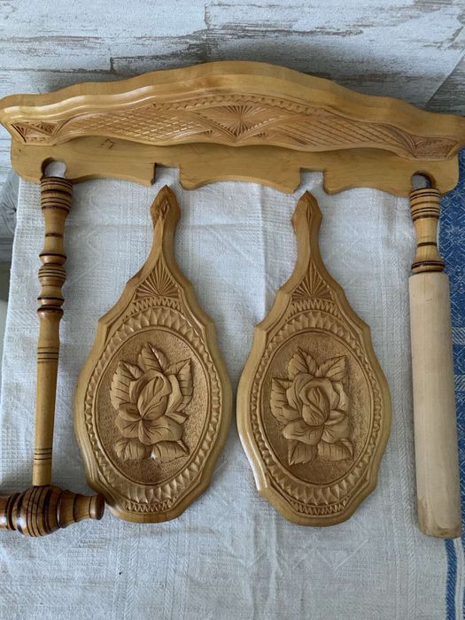 Набор для кухни, новый, дерево